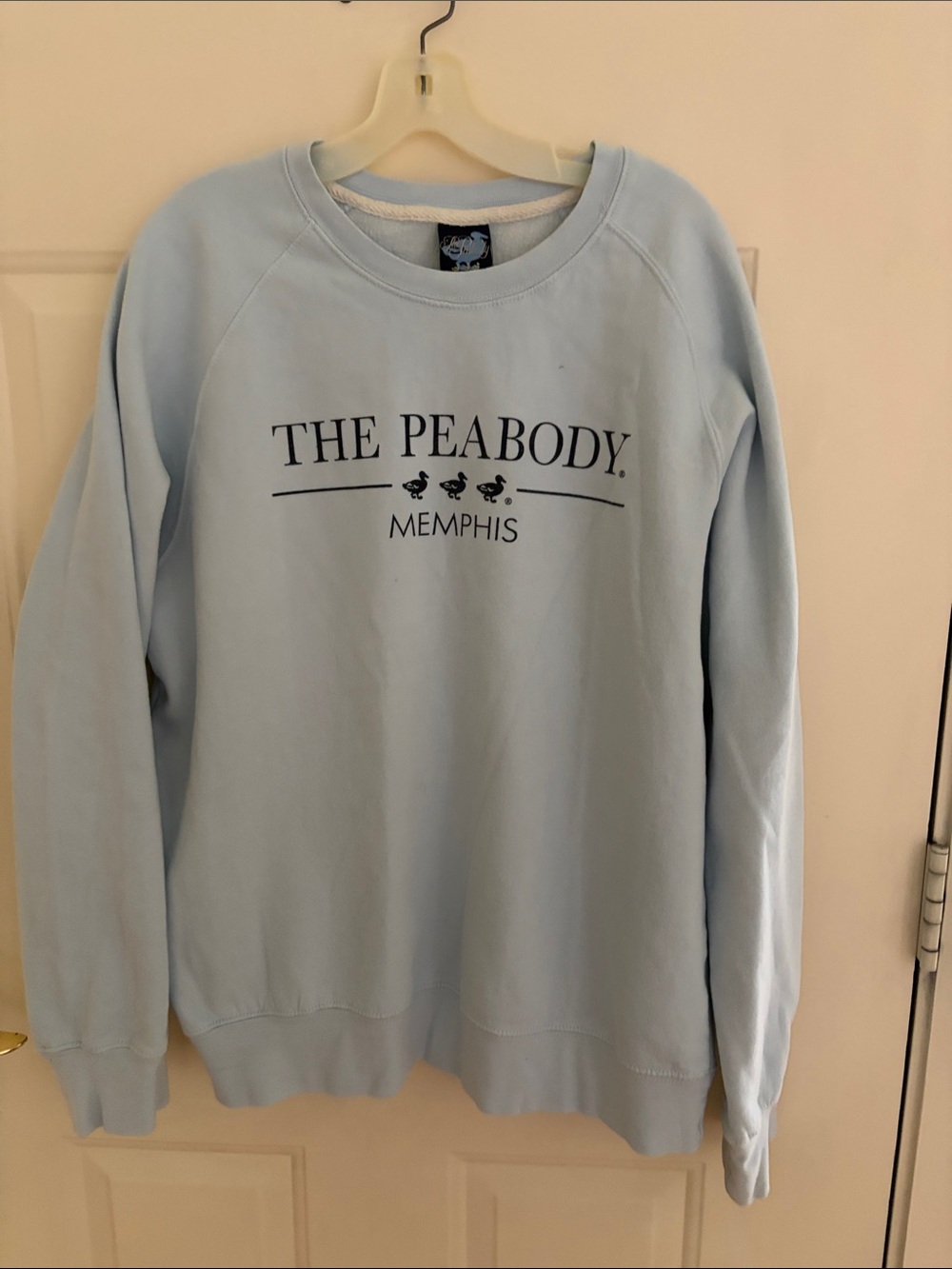 Memphis Light Blue Crewneck Sweatshirt